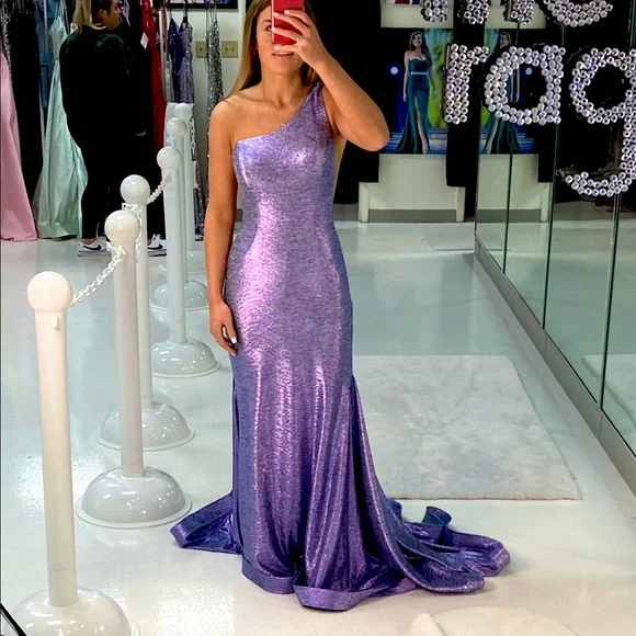 purple prom dress size 2 Dressime Plus Size A Line Spaghetti Straps Long Prom Dress With Appliq dressime